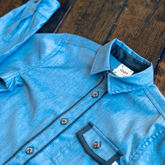 NWT Fore!! Axel & Hudson Boys’ Button-Down Shirt - Picture 4 of 8